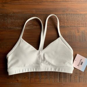 Brand new with tags White Fleo Reinette sports bra - size small